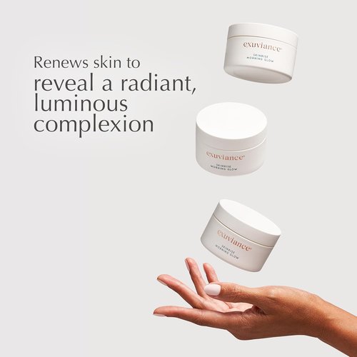 Exuviance SkinRise Morning Glow Toning Pads - Anti-Aging Exfoliation & Hydration | 1.7 Fl Oz