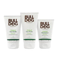 BULLDOG Men's Skincare Kit - Original Full Face Set with Moisturizer, Face Wash & Scrub