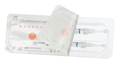 Opalescence 20% with PF Gel Syringes Teeth Whitening (4 Syringes) Refill Kit Carbamide Peroxide. Made by Ultradent, in Melon Flavor. Tooth Whitening Refill Syringes 5401-2