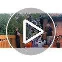 Halloween Inflatable Spinning Ghoul Mill - 8FT Giant Yard Decoration with Pumpkin Ghost & LED Lights