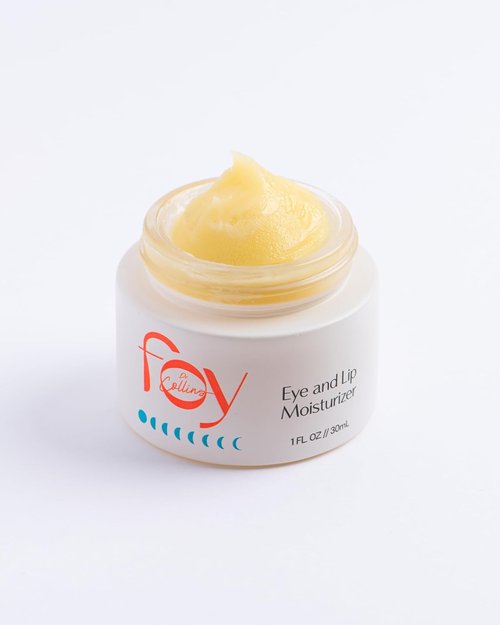 Foy Illuminate+Smooth Eye and Lip Moisturizer - Luxurious Anti-Aging Hydration with Hyaluronic Acid | 1 oz