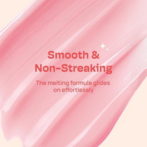 MIXIK Plumping Lip Ampoule - Hydrating Gloss with Shea Butter & Argan Oil for Smooth, Glossy Lips (Pink Plump)