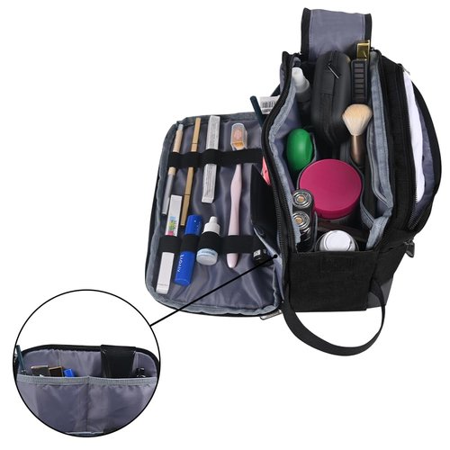 Txinrbaod Travel Toiletry Bag for Men Toiletry Bag Dopp Kit Water-resistant Shaving Bag Large Travel Toiletry Organizer Travel Essentials Black