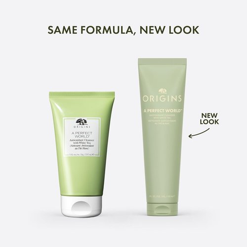 Origins A Perfect World Antioxidant Cleanser - Hydrating Formula for Dry & Combination Skin | 5 Fl Oz