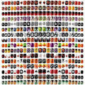 Halloween Short Fake Nails - 16 Pack Stylish Pattern Ghost Pumpkin Spider - Manicure Tips