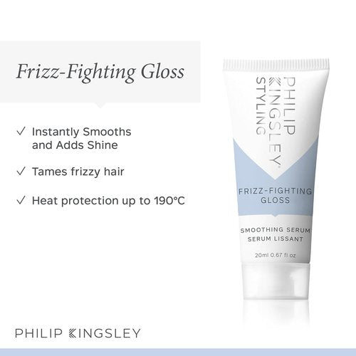 PHILIP KINGSLEY | Frizz-Fighting Hair Gloss | Smoothing Serum for Frizz Control & Shine | 0.67oz