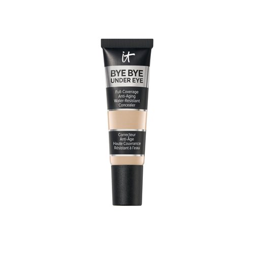 IT Cosmetics Bye Bye Under Eye Concealer (Medium) - Water-Resistant, Full Coverage Brightening Concealer For Dark Circles, Fine Lines, Redness & Discoloration, Anti-Aging, 24H Wear - 0.4 fl oz