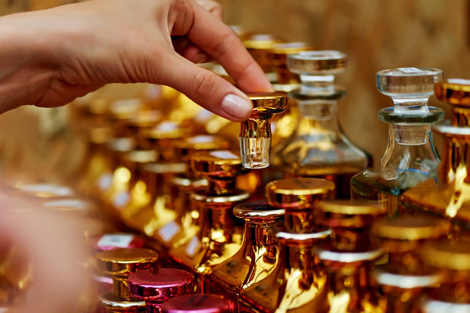 Spice and Bloom Perfume Oil - Long-Lasting Oriental Cinnamon Jasmine & Oud Blend | 12 mL Alcohol-Free