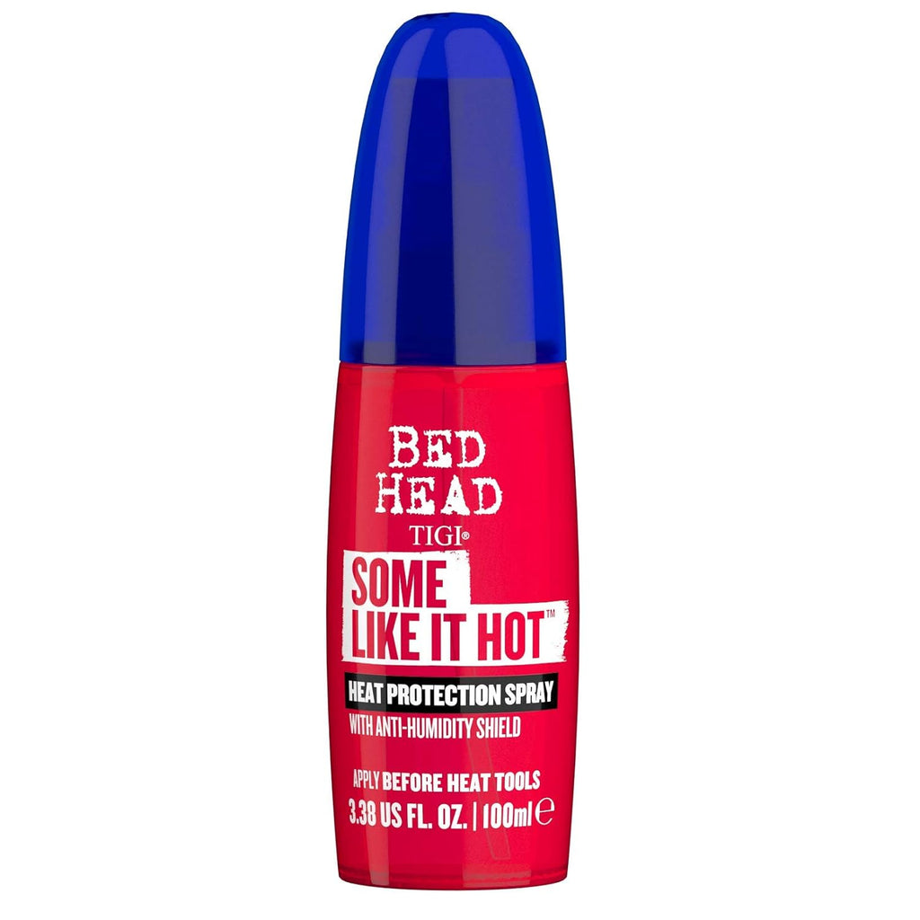 TIGI Bed Head Some Like It Hot Heat Styling Spray - Anti-Humidity Shield, Frizz Control, 3.38 fl oz