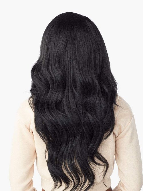 Sensationnel Instant Updown Halfwig Pony - Unit 11 4 Style in 1 Half Wig and Pony Wrap (1 JETBLACK)