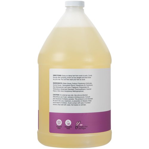 Ginger Lily Farms Salon Formula ThermalGuard Pro Thermal Protecting Hairspray for All Hair Types, 100% Vegan & Cruelty-Free, 1 Gallon (128 fl oz) Refill