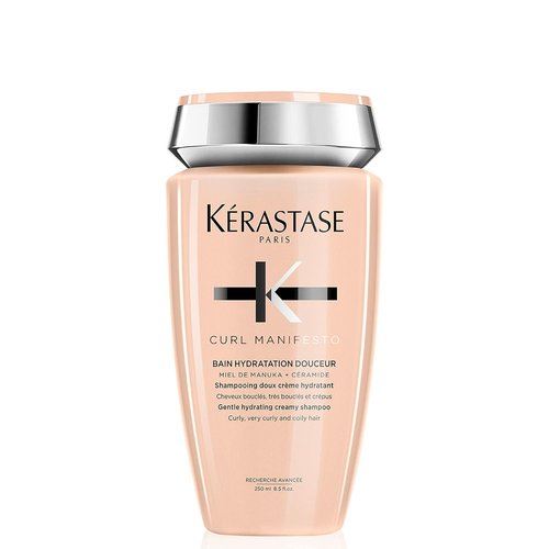 Kerastase Curl Manifesto Shampoo - Hydrates Waves & Coils, Reduces Frizz, 8.5 Fl Oz