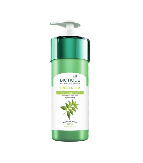 Biotique Bio Margosa Anti-Dandruff Shampoo and Conditioner, 800ml