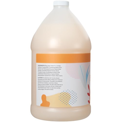 Ginger Lily Farms Botanicals Nourishing Body Wash, Coco Mango, 100% Vegan & Cruelty-Free, Coconut Mango Scent, 1 Gallon (128 fl oz) Refill