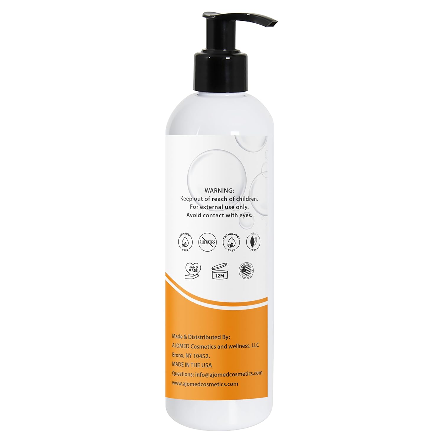 Tallow & Goat Milk Body Wash - Handmade Unscented Moisturizing Soap for All Skin Types | 12 oz