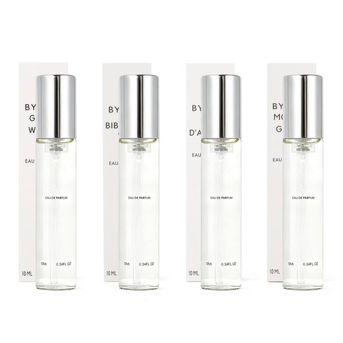 Byredo Mini Perfume Sampler - 4x10ml Long-Lasting Fragrance Set for Women | Bergamot, Lemon, Violet, Jasmine Notes