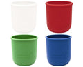 Regular Mouth Pint 16oz Silicone Sleeves/Jackets for Protecting Ball, Kerr, Canning Jars by Mason Jar Lifestyle (4, Americana Multicolor)