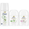 Dove Travel Deodorant for Women Variety 3-Pack – Advanced Care Invisible, Cool Essentials Mini, Cucumber & Green Tea Spray