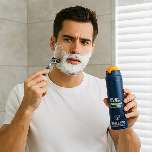 Regine Switzerland Fragrance-Free Shaving Gel - Sensitive Skin Protection & Smooth Glide, 7 oz
