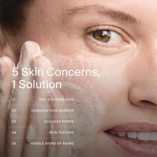 Timeline Mitopure™ Gentle Cleanser - Non-Drying & Calming Formula with Ceramides | Travel Size 1.7 Fl Oz