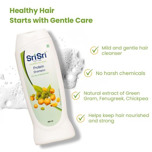 Sri Sri Tattva Protein Shampoo, 200 ml (Pack of 3)