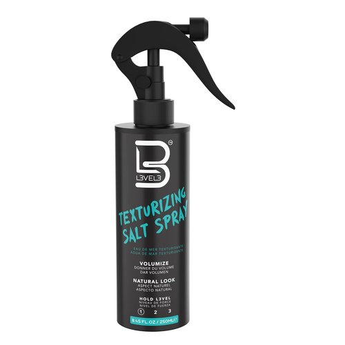 L3 Level 3 Sea Salt Texturizing Spray - Beachy Waves & Texture - Light Hold - 8.45 Fl Oz