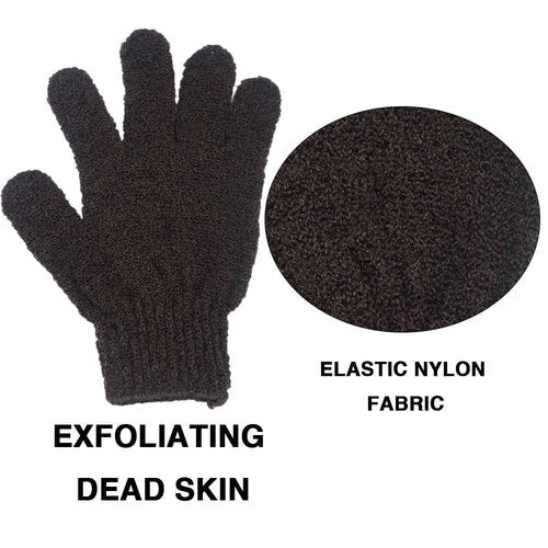 4 Pack Self Tanning Mitt Applicator Kit, with Self Tanner Mitt, Self Tan Back Applicator, Exfoliating Glove, Flat Top Face Tanner Brush, Tan mit for Self Sunless Tanner (leopard)