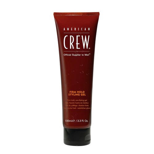 American Crew Hair Styling Gel - Firm Hold, Non-Flaking Formula | 3.3 Fl Oz