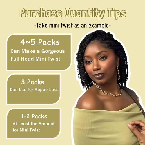 Afro Kinkys Bulk Human Hair for kinky curly Twist Human Braiding Hair For Micro Locs Extensions marley natural Black Color 16 inches 70g/pack