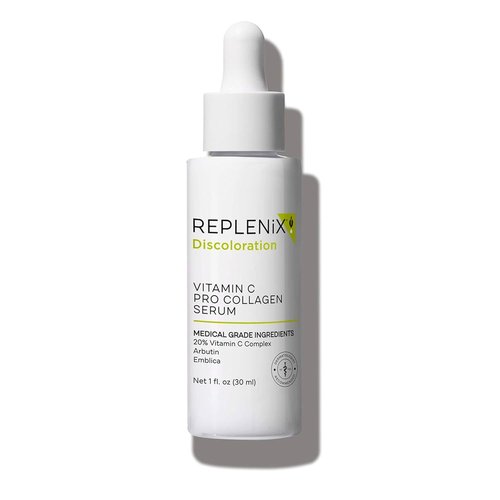 Replenix Vitamin C Pro Collagen Serum - Brightening Anti-Aging Treatment with Medical-Grade Antioxidants