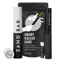 SandBar Callus Remover File for Hands - Durable Aluminum Tool for Callus Care and Dead Skin Removal - Includes Nourishing Salve - Ideal for Athletes, Climbers, and Gym Enthusiasts