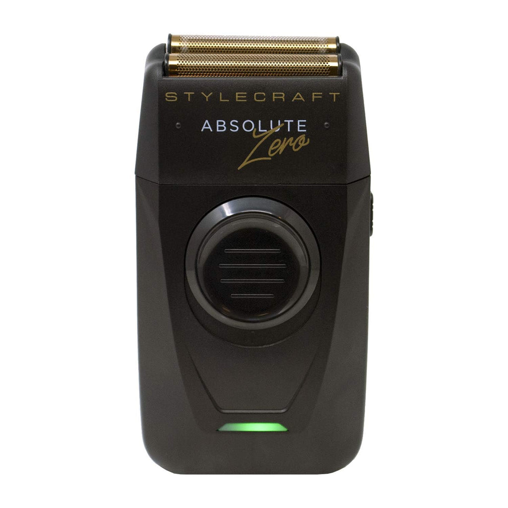 StyleCraft Absolute Zero Foil Shaver - Close, Smooth Shave with Retractable Trimmer | USB-C, Cord/Cordless, Lightweight