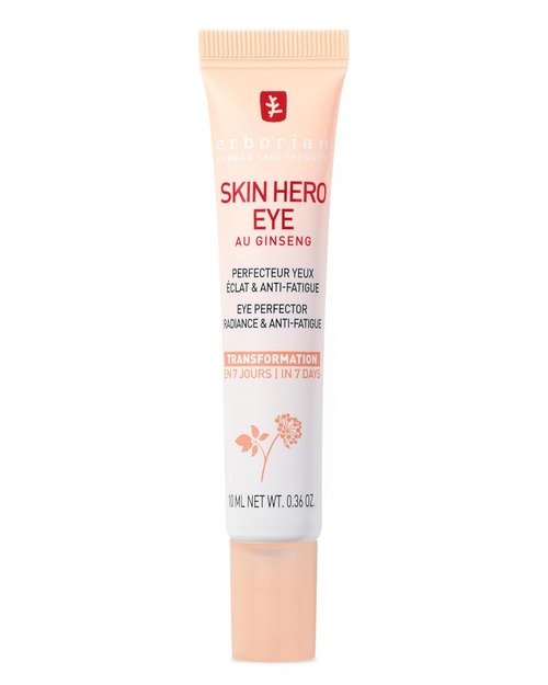 Erborian Skin Hero Eye Cream - De-Puffing, Hydrating Formula for Smooth, Radiant Skin | Korean Skincare