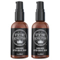 Viking Revolution Luxury After-Shave Balm for Men - Soothes and Moisturizes Face After Shaving - Eliminates Razor Burn for A Silky Smooth Finish - Sandalwood Scent (Pack of 2)