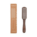 Coconut Oil Infused Vent Brush - Ideal for Blow-Drying, Styling & Curling | All Hair Types