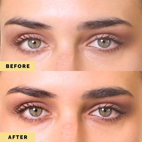 Elizabeth Mott Queen of the Fill Tinted Eyebrow Gel - Water-Resistant Brow Filler & Volumizer - Dark Medium Brown 4g