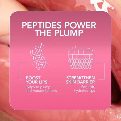 Buxom Plump Shot Lip Serum - Advanced Peptides & Hyaluronic Acid for Full, Hydrated Lips | Cruelty-Free