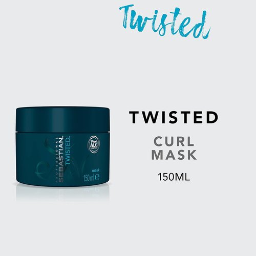 Sebastian Professional Curly Hair Mask - Twisted Elastic Treatment for Frizz Control