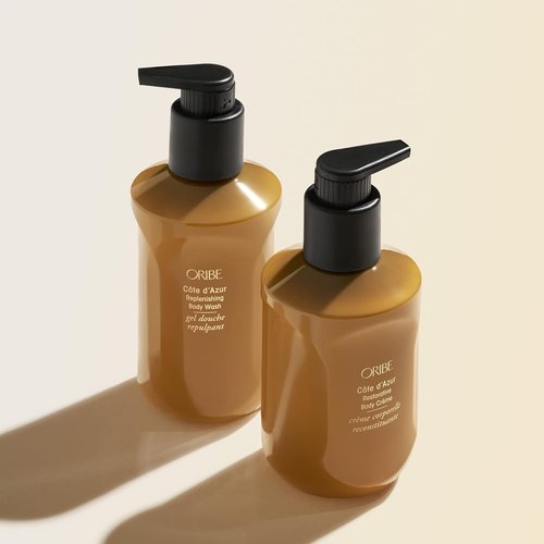 Oribe Cote d'Azur Body Wash & Crème Duo - Luxurious Hydration for Silky Smooth Skin