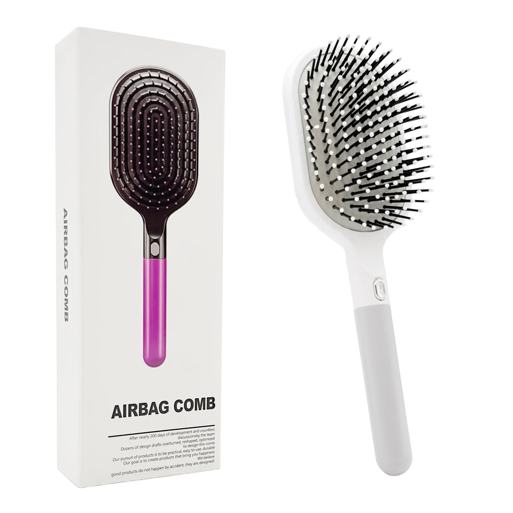 WYNK Soft Bristle Detangling Brush - Fast Drying Ventilated Design for Thick, Curly Hair | Ideal for All Ages