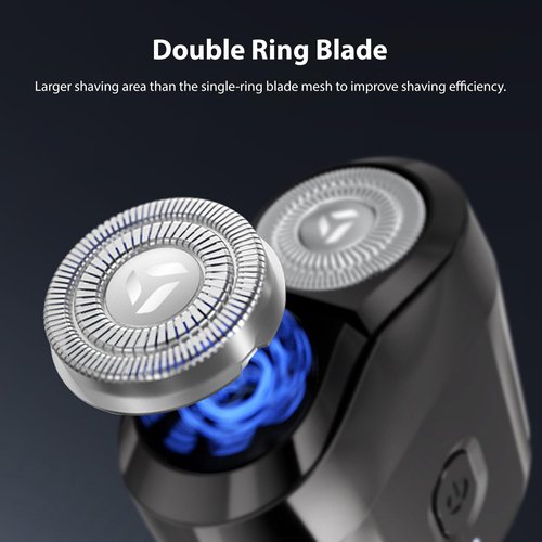 Karlak Electric Razor for Men Head Shaver Electric Shaving for Men, Reable Razors for Shaving Electric Cordless Men's Electric Shaver Waterproof Wet Dry Shaving
