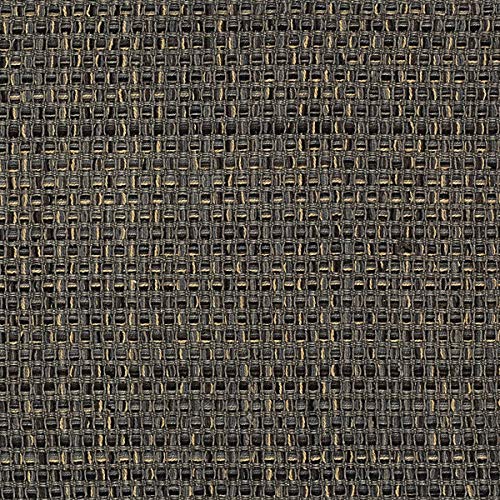 Tweed Table Runner 13x36 Inches - Black Espresso, Farmhouse Rustic Decor with Frayed Edges