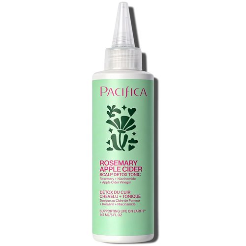 Pacifica Scalp Detox Tonic - Exfoliating Scalp Treatment with Glycolic & Salicylic Acid | 5 oz Vegan Formula