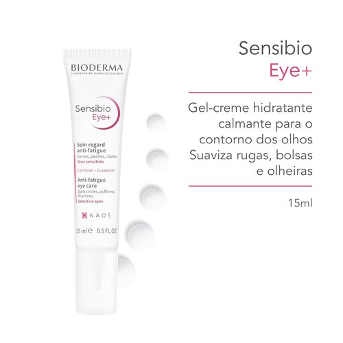 Bioderma Sensibio Eye Cream - Soothing Formula for Sensitive Skin | 15 ml