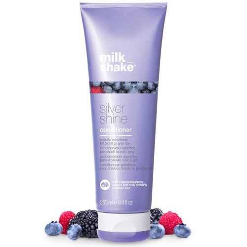 Milk_Shake Silver Shine Shampoo & Conditioner Bundle - 300mL & 250mL for Radiant Hair