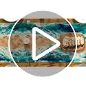 Crossing The Red Sea Passover Table Runner 13x72 Inch Holiday Kitchen Decor