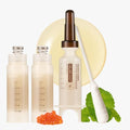 HEVEBLUE Salmon Caring Centella New Pair PDRN Booster 100,000 Shot Essence (2ea) - Salmon PDRN, Restore and Rejuvenate, Refine Skin Texture, Low Irritation, Korean Skincare, K-Beauty