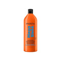 Matrix Mega Sleek Anti-Frizz Shampoo - 96-Hour Frizz Control & Professional Hydration, 13.5 Fl Oz
