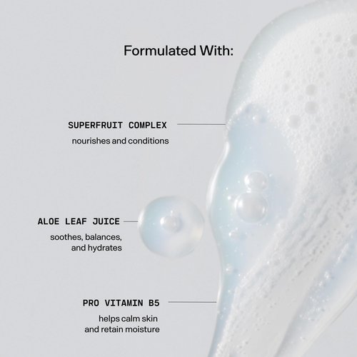 Versed The Purist Daily Antioxidant Gentle Face Cleanser - Daily Gel Cleanser + Moisturizing Face Wash for Sensitive Skin (The Purist - 6 Fl Oz (Pack of 1))