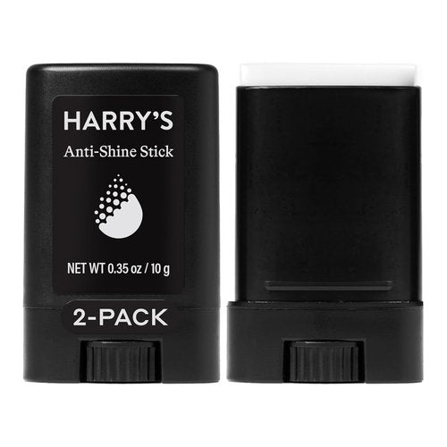 Harry's Anti-Shine Stick for Oily Skin - 2 Pack, 0.35 oz | Controls Oil for a Matte Finish